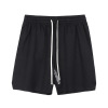 New sports style shorts street retro black five-point pants 81