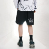 New sports style shorts street retro black five-point pants 81