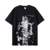 Original personalized short-sleeved dark simple bottoming t-shirt for men 141