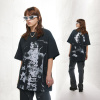 Original personalized short-sleeved dark simple bottoming t-shirt for men 141