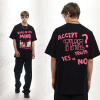 Original short-sleeved men's suede foam technology couple same style t-shirt 92