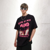 Original short-sleeved men's suede foam technology couple same style t-shirt 92