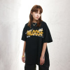 Short-sleeved American street dark cotton oversize T-shirt 127