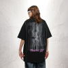 Short-sleeved double-yarn high-weight Ha Suo thread American-style T-shirt 107