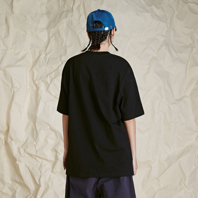 Short-sleeved men's loose ins street hip-hop ghost character T-shirt 104
