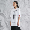 Short-sleeved men's loose ins street hip-hop ghost character T-shirt 104
