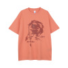 Short-sleeved printed air-eye technology new color trendy half-sleeves 87