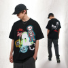 Small neckline skull interesting unisex short sleeves 14