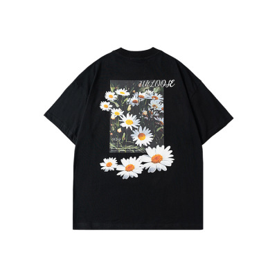 Spring and summer new hip-hop t-shirt personality short sleeves 106