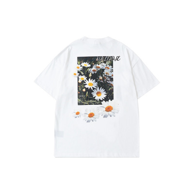 Spring and summer new hip-hop t-shirt personality short sleeves 106