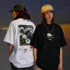 Spring and summer new hip-hop t-shirt personality short sleeves 106
