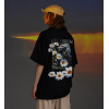 Spring and summer new hip-hop t-shirt personality short sleeves 106