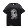 Street style gradient short-sleeved high street ins loose simple cotton t 145