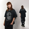 Street style gradient short-sleeved high street ins loose simple cotton t 145