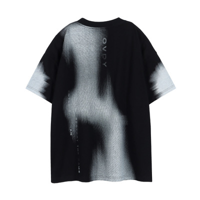 European and American high street small neckline round neck short sleeves 149