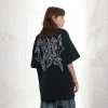 New Arrival T-shirt Retro Style Street Big Print Version Half Sleeve Fashion 154