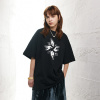 New Arrival T-shirt Retro Style Street Big Print Version Half Sleeve Fashion 154