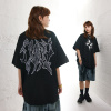 New Arrival T-shirt Retro Style Street Big Print Version Half Sleeve Fashion 154