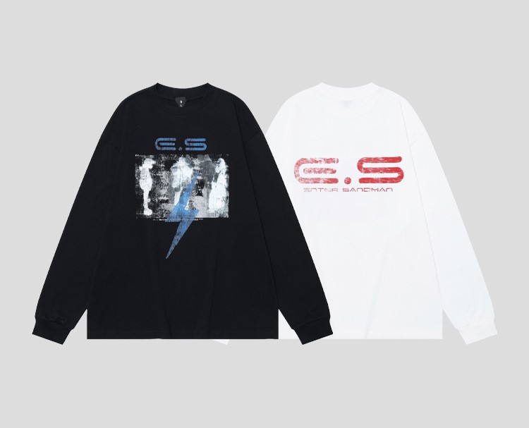 Street letter print casual turtleneck long sleeves 165