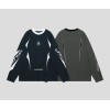 Street print crew neck drop shoulder T-Shirt 164